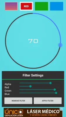 Screen Filter free android App screenshot 4